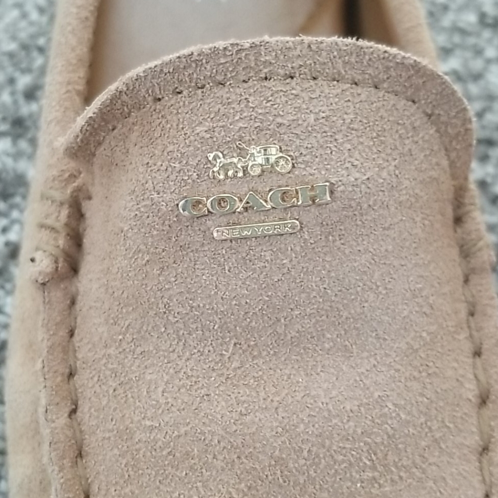 Coach Marley Driver Suede Flat